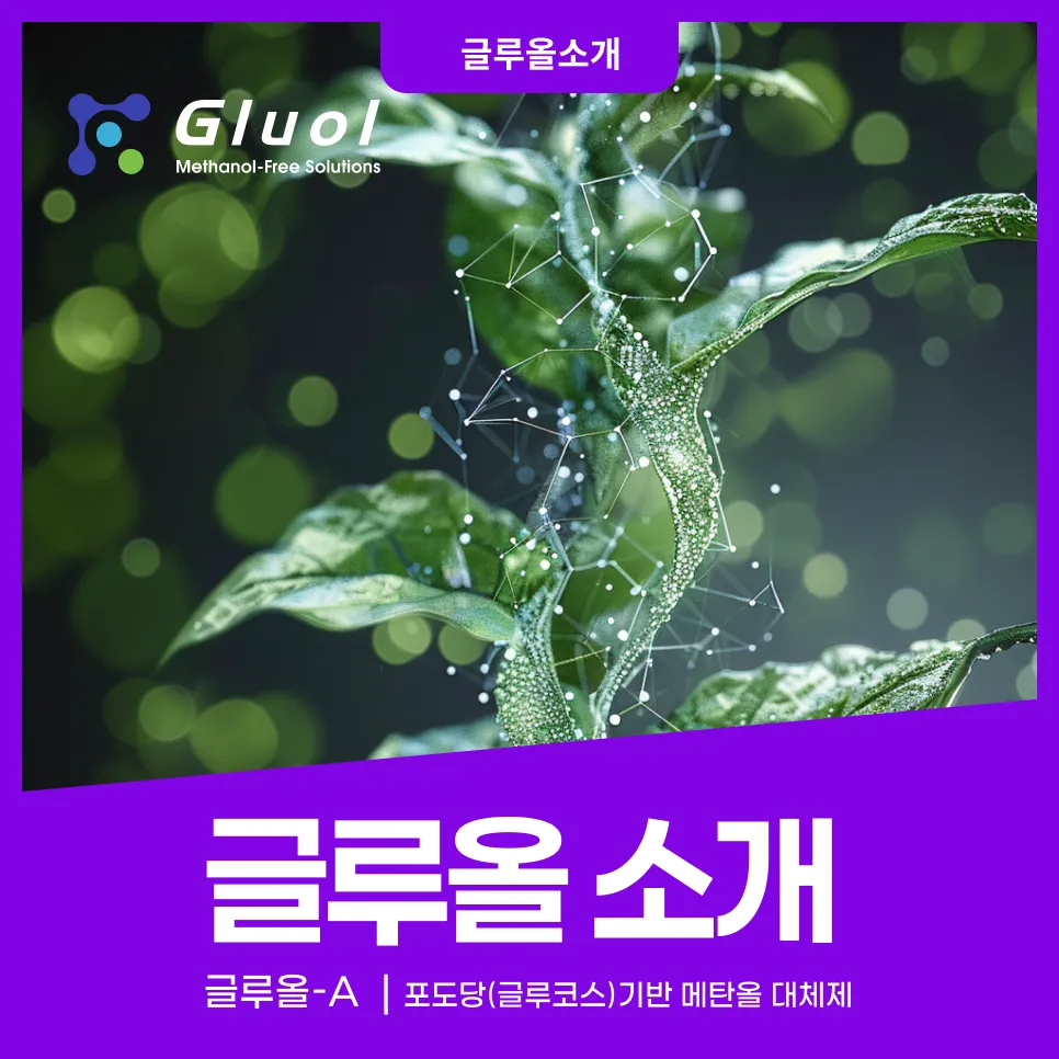 글루올소개-메탄올대체제
